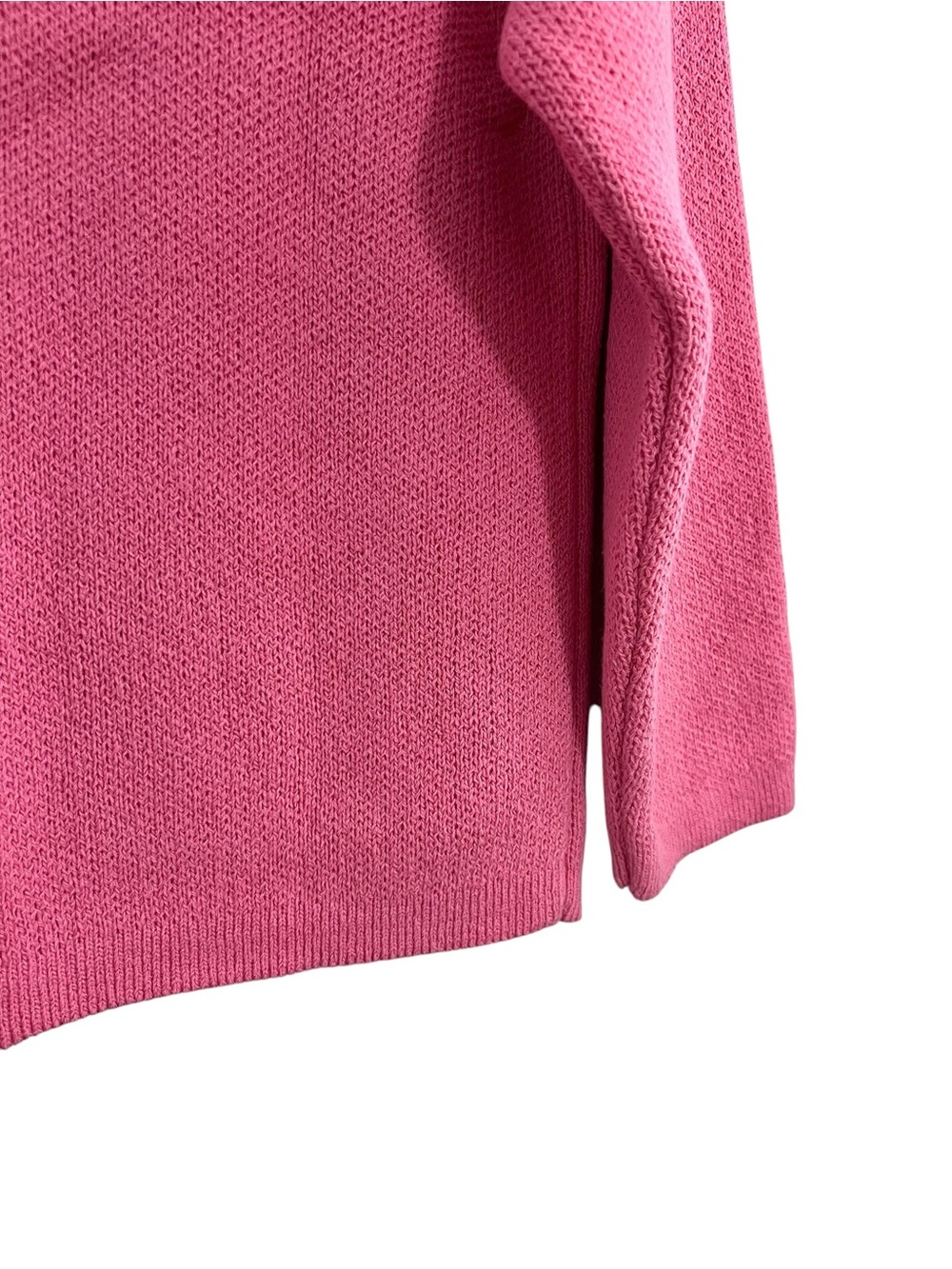 Zara Vibrant Pink Cardigan with Embossed Gold Buttons - Picture 11 of 12